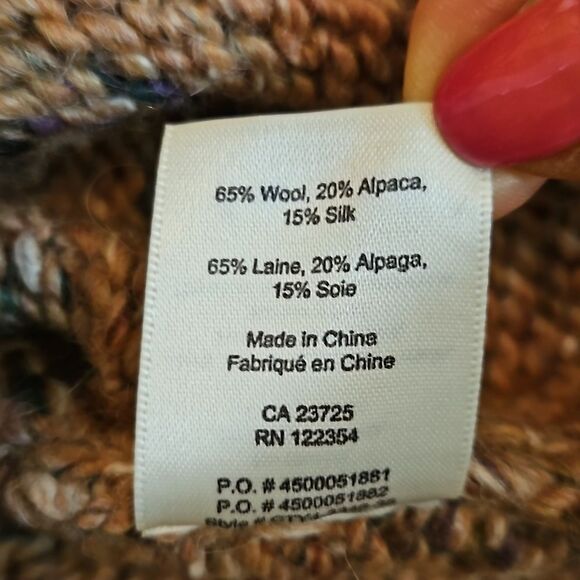 Wilfred Aritzia Brick Wool/Alpaca/Silk blend tunic dress size Small - Picture 10 of 13